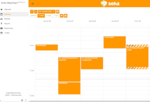 SOFIA WebClient – Termine vor Ort